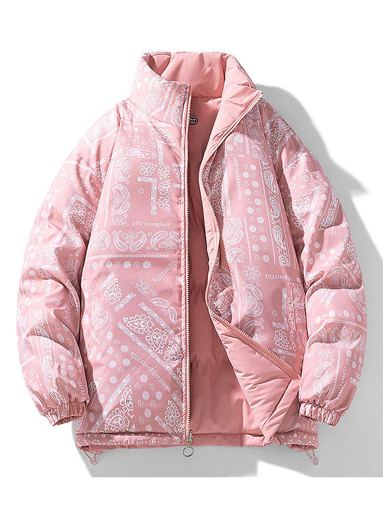 Wendbare Paisley-Pufferjacke - Image 7