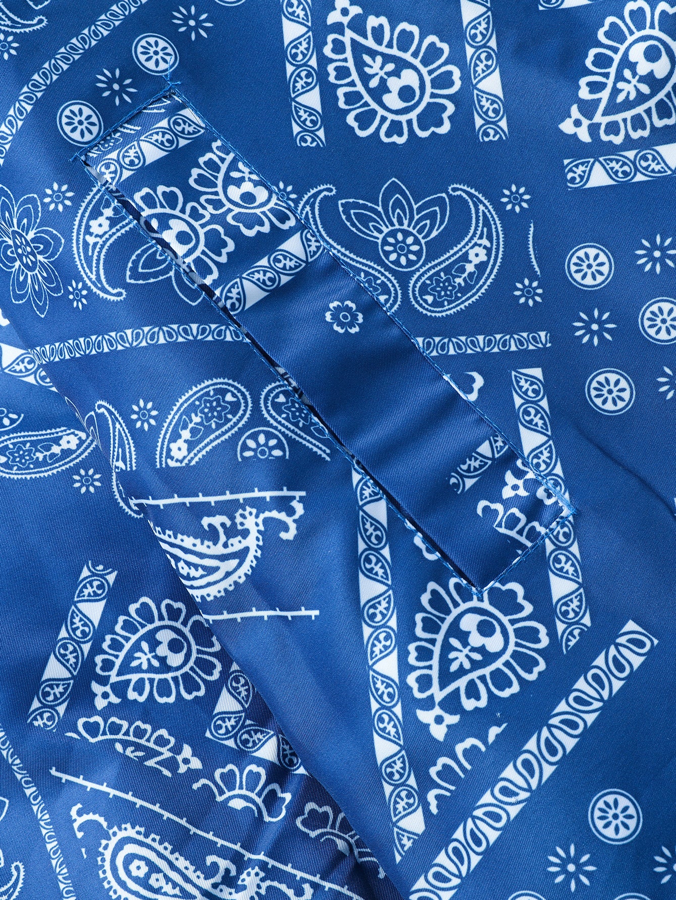 Reversible Paisley Puffer Coat - Image 22