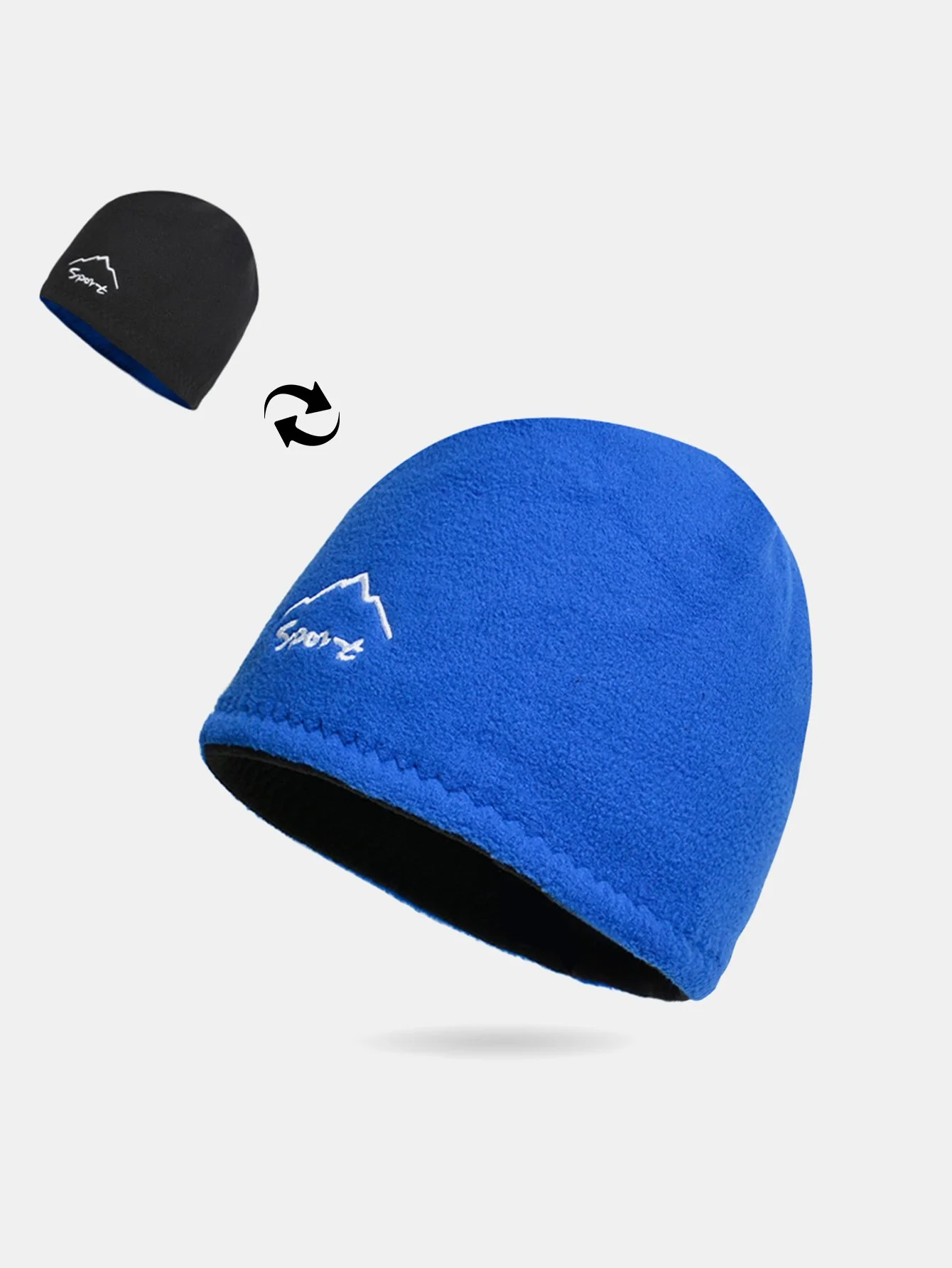 Wendbare Ski-Warmstrickmütze - Image 6
