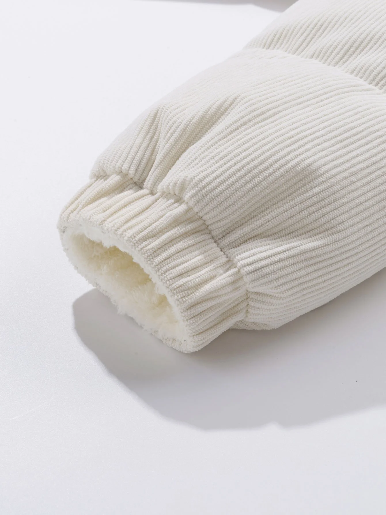 Wendbarer Teddy-Fleece-Corduroy-Mantel - Image 17