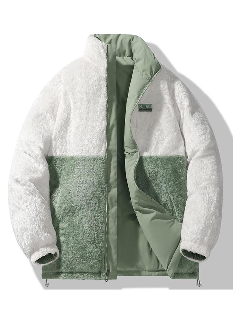 Wendbarer Teddy-Fleece-Mantel - Image 10