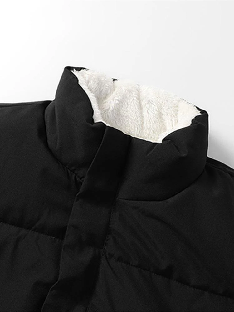 Wendbarer Teddy-Fleece-Mantel - Image 13