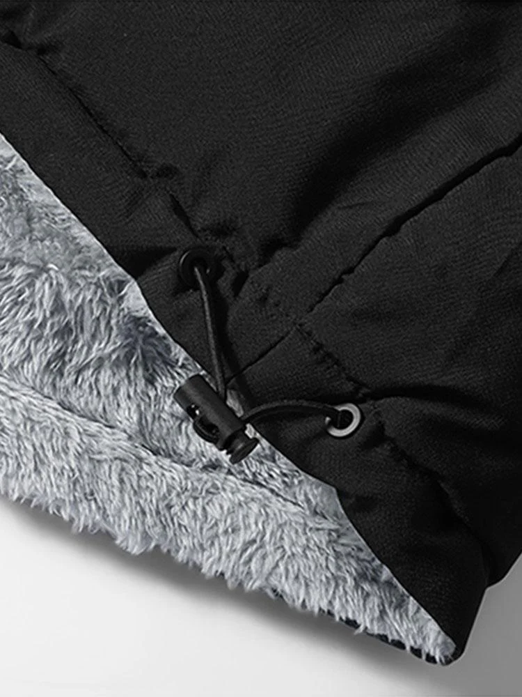 Wendbarer Teddy-Fleece-Mantel - Image 17