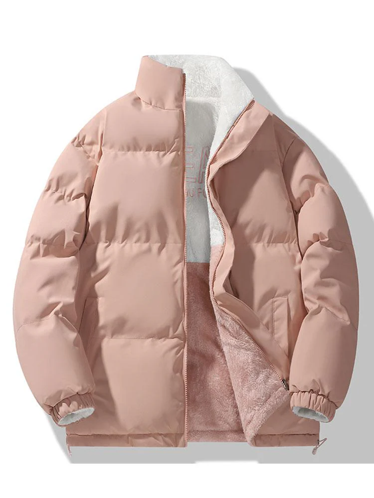 Wendbarer Teddy-Fleece-Mantel - Image 6