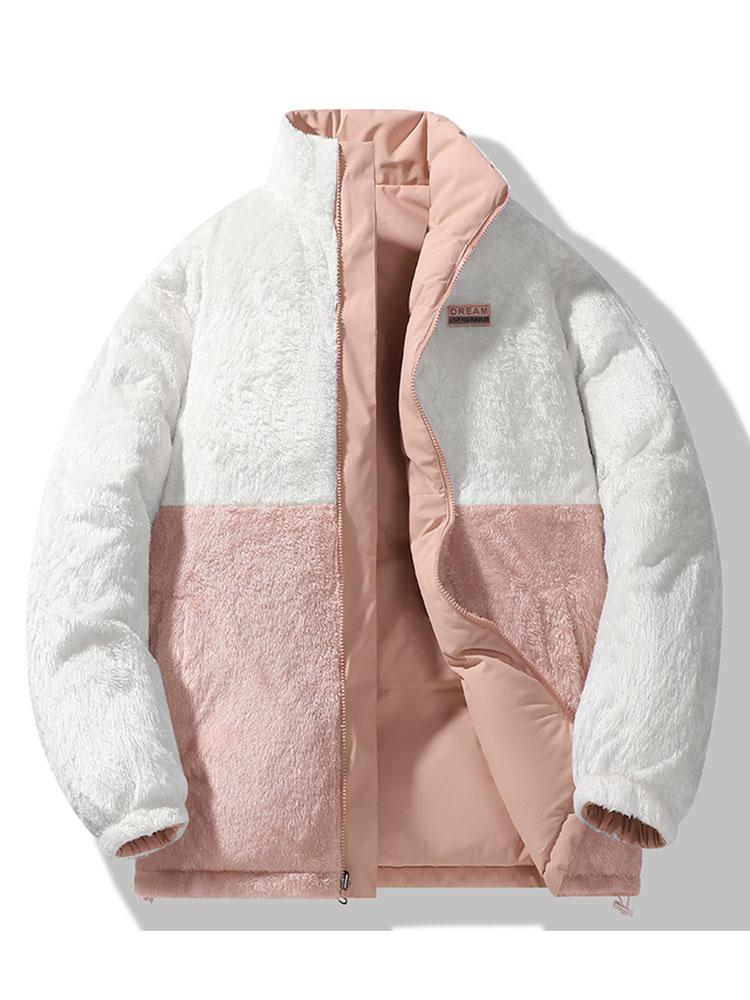 Wendbarer Teddy-Fleece-Mantel - Image 7
