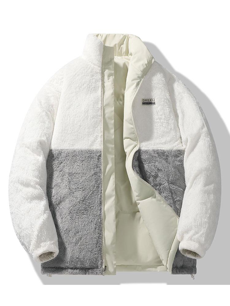Wendbarer Teddy-Fleece-Mantel - Image 9