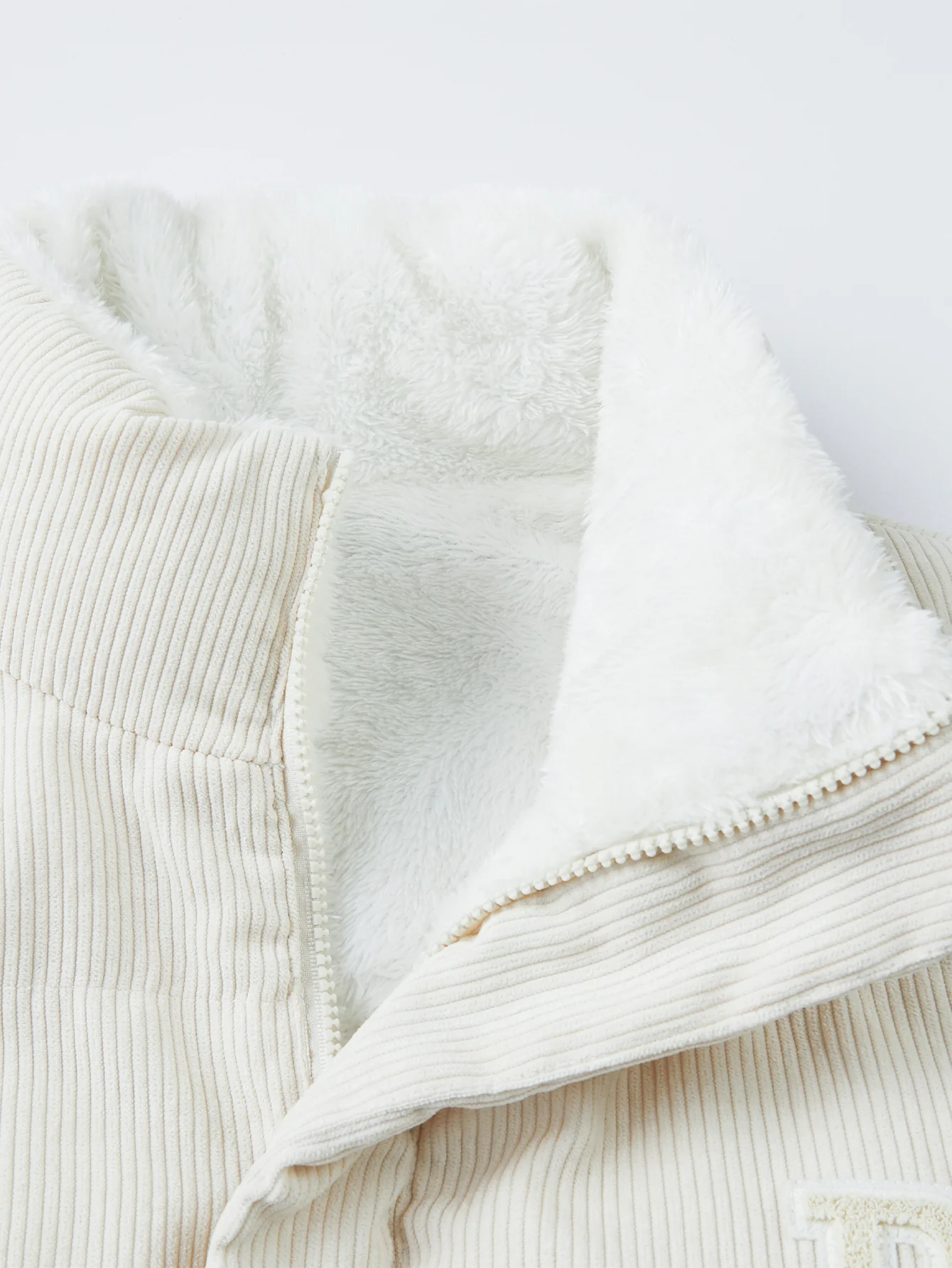 Wende-Teddy-Fleece-Cord-Mantel - Image 10