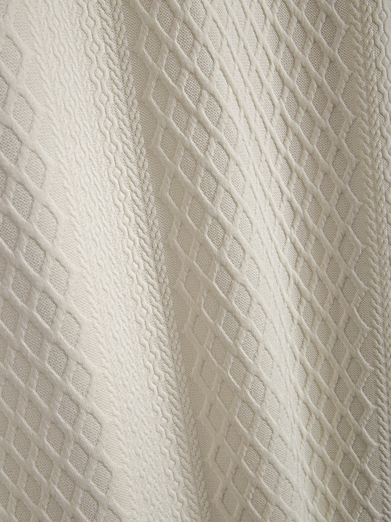 Rhombus Geometric Jacquard Polo - Image 8