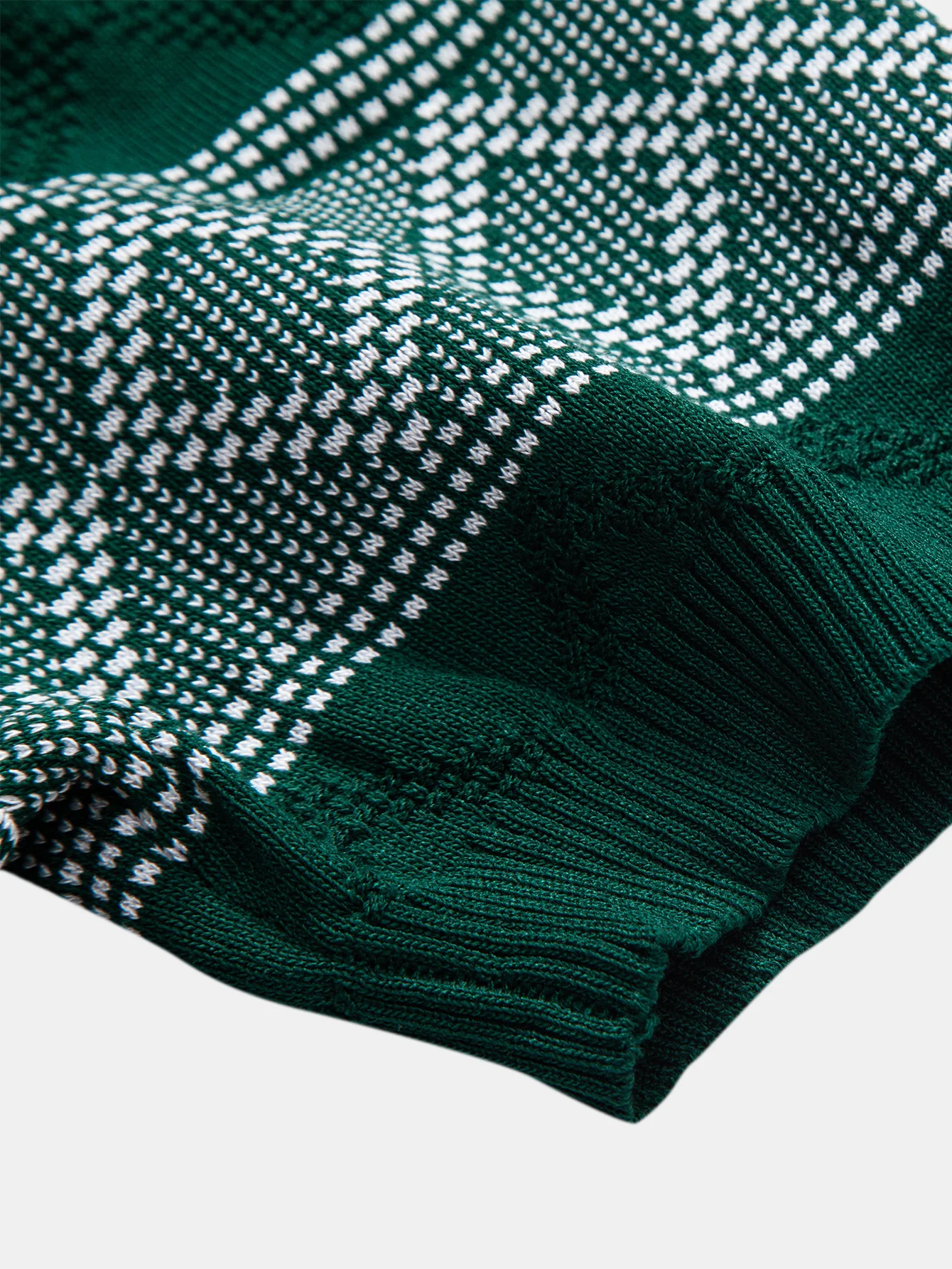 Rhombus Geometrie Strickpullover T-Shirt - Image 11