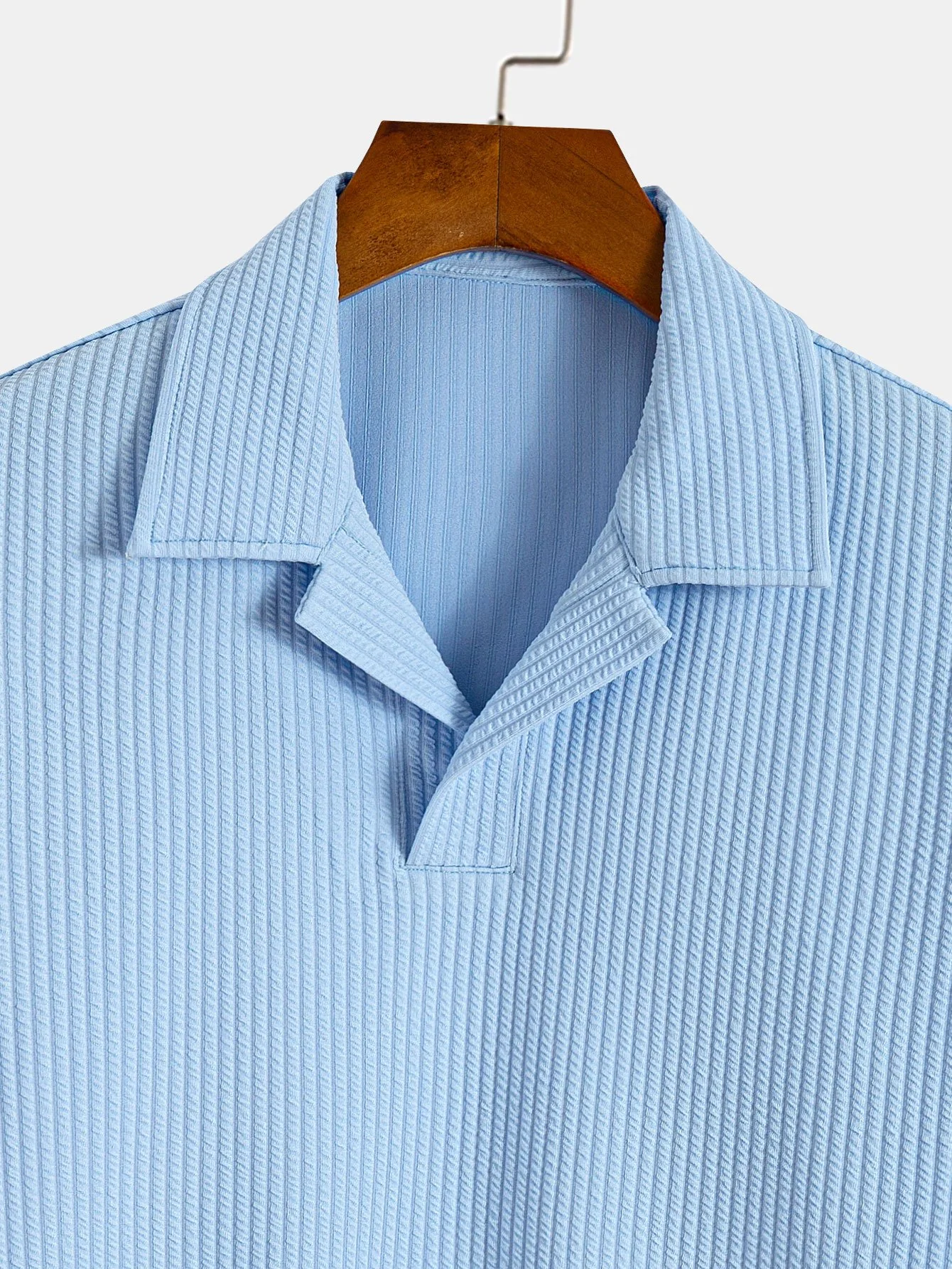 Rippierter Kubanischer Kragen Polo - Image 7