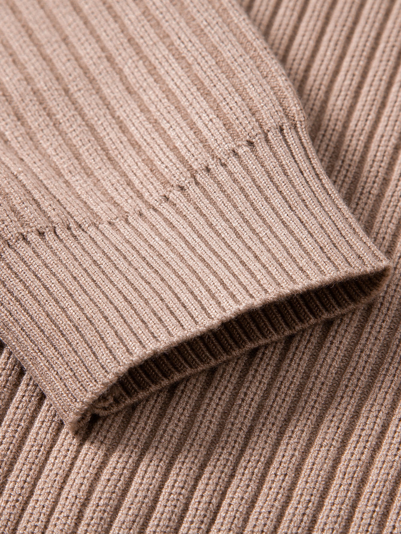 Gerippter Henley-Ausschnitt Pullover - Image 15