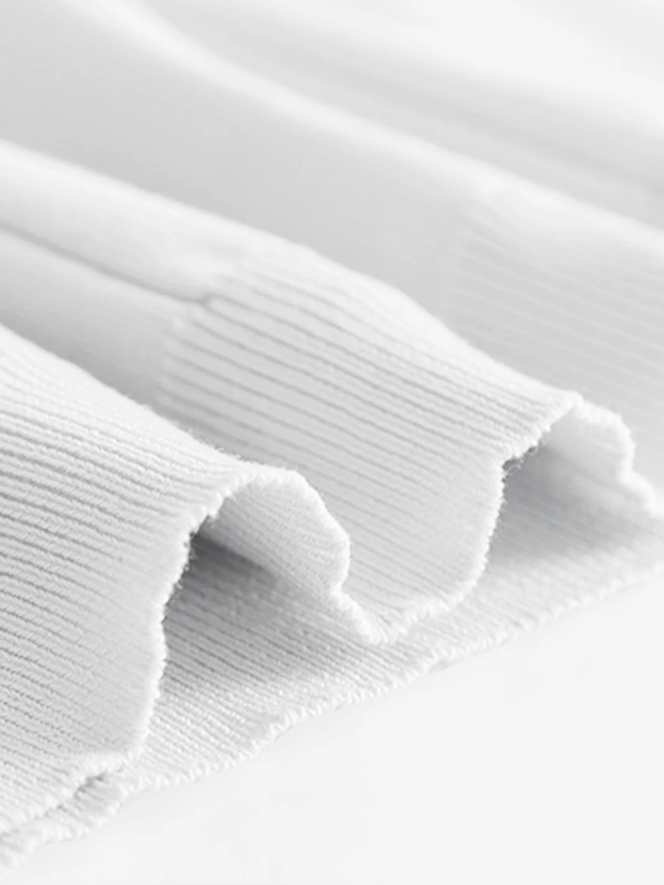 Ribbed Knit T-Shirt - Image 6