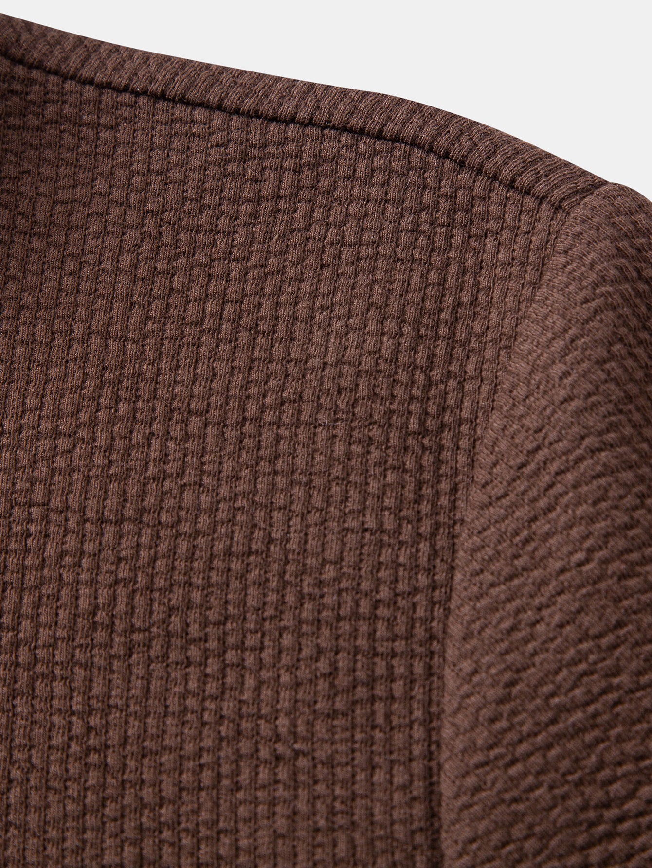 Ribbed Mock Neck T-Shirt - Image 13