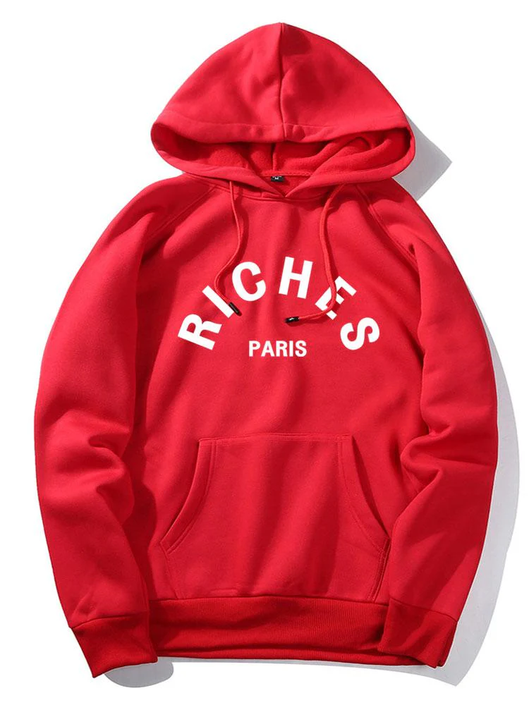 Reiche Paris Druck Hoodie - Image 11