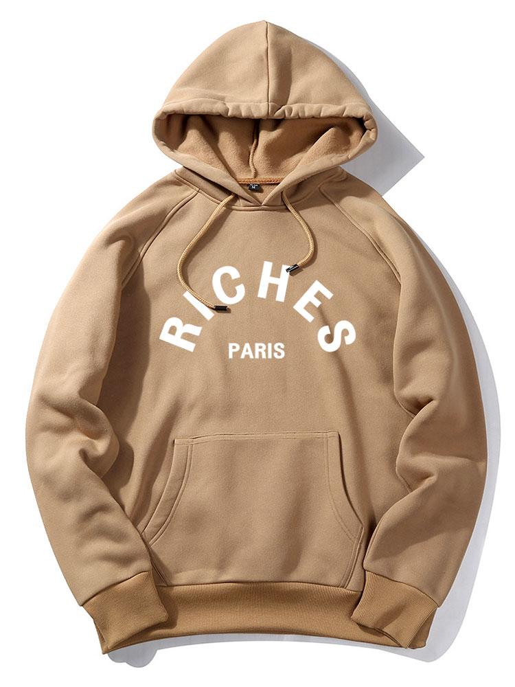 Reiche Paris Druck Hoodie - Image 4