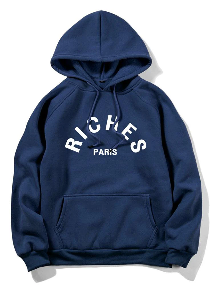 Reiche Paris Druck Hoodie - Image 5