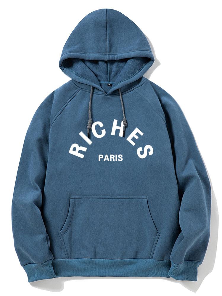 Reiche Paris Druck Hoodie - Image 9
