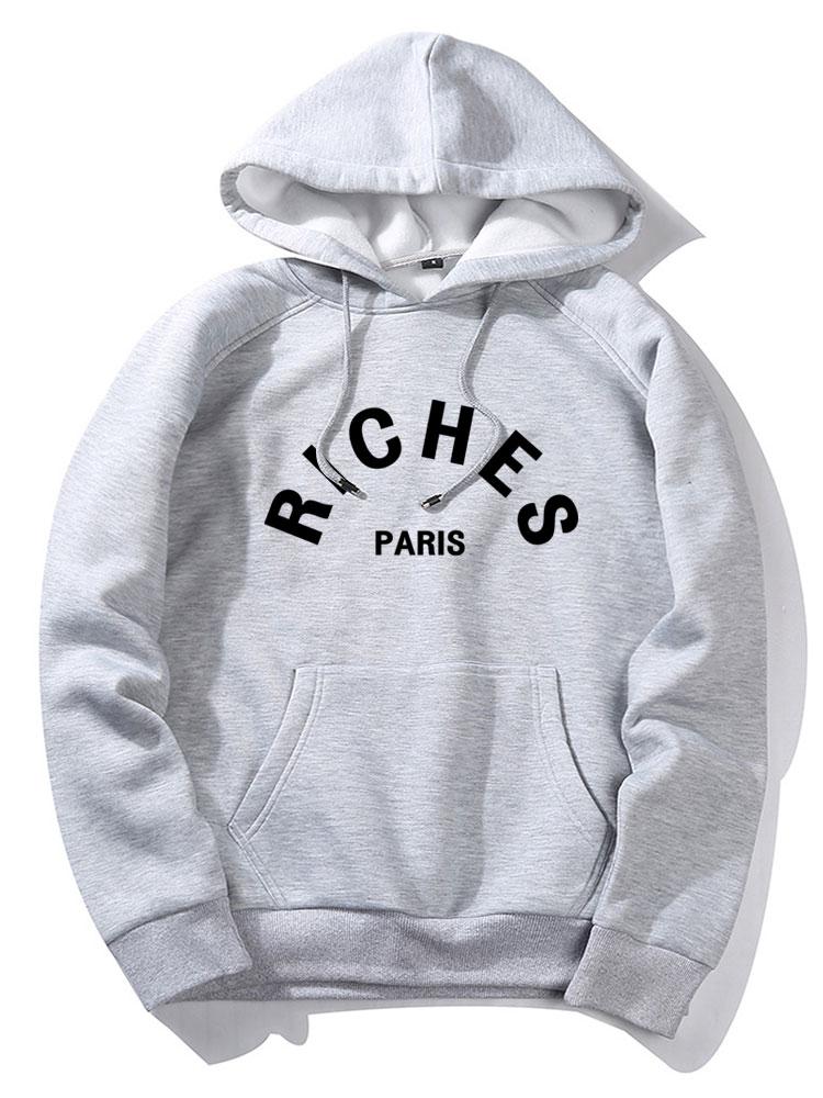 Reiche Paris Druck Hoodie & Jogginghose - Image 12