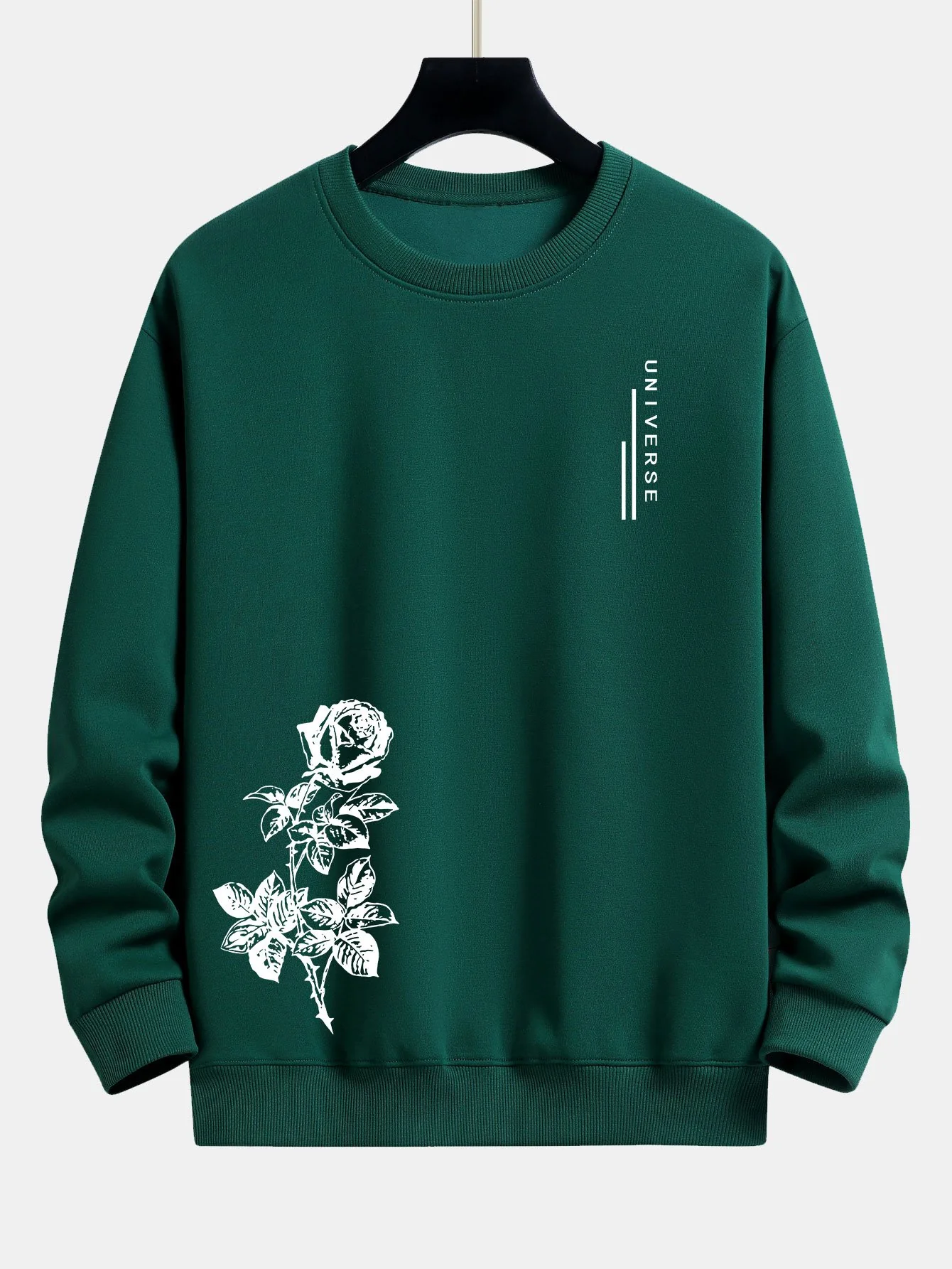 Rosenmuster Relaxed Fit Sweatshirt - Image 4