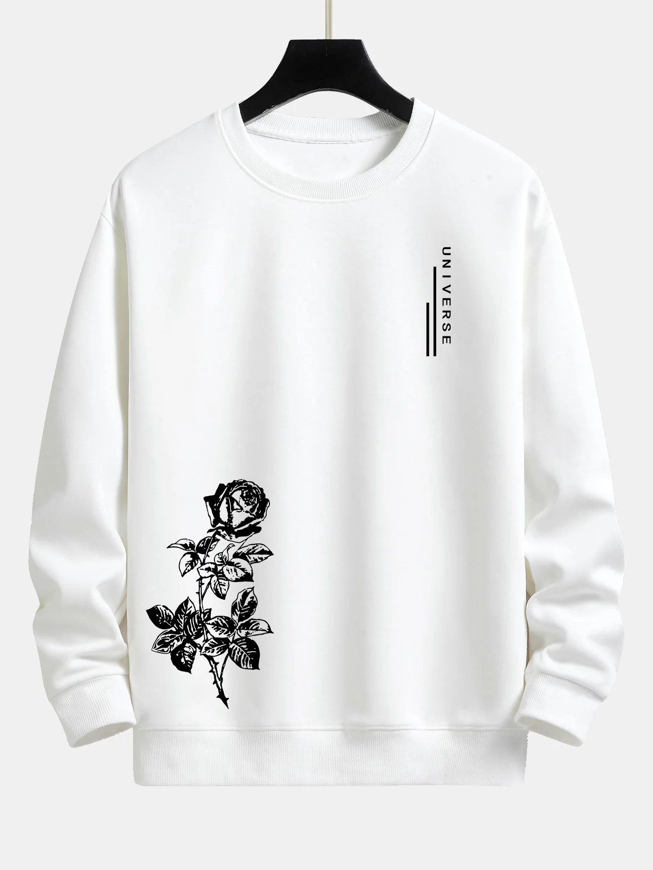 Rosenmuster Relaxed Fit Sweatshirt - Image 5