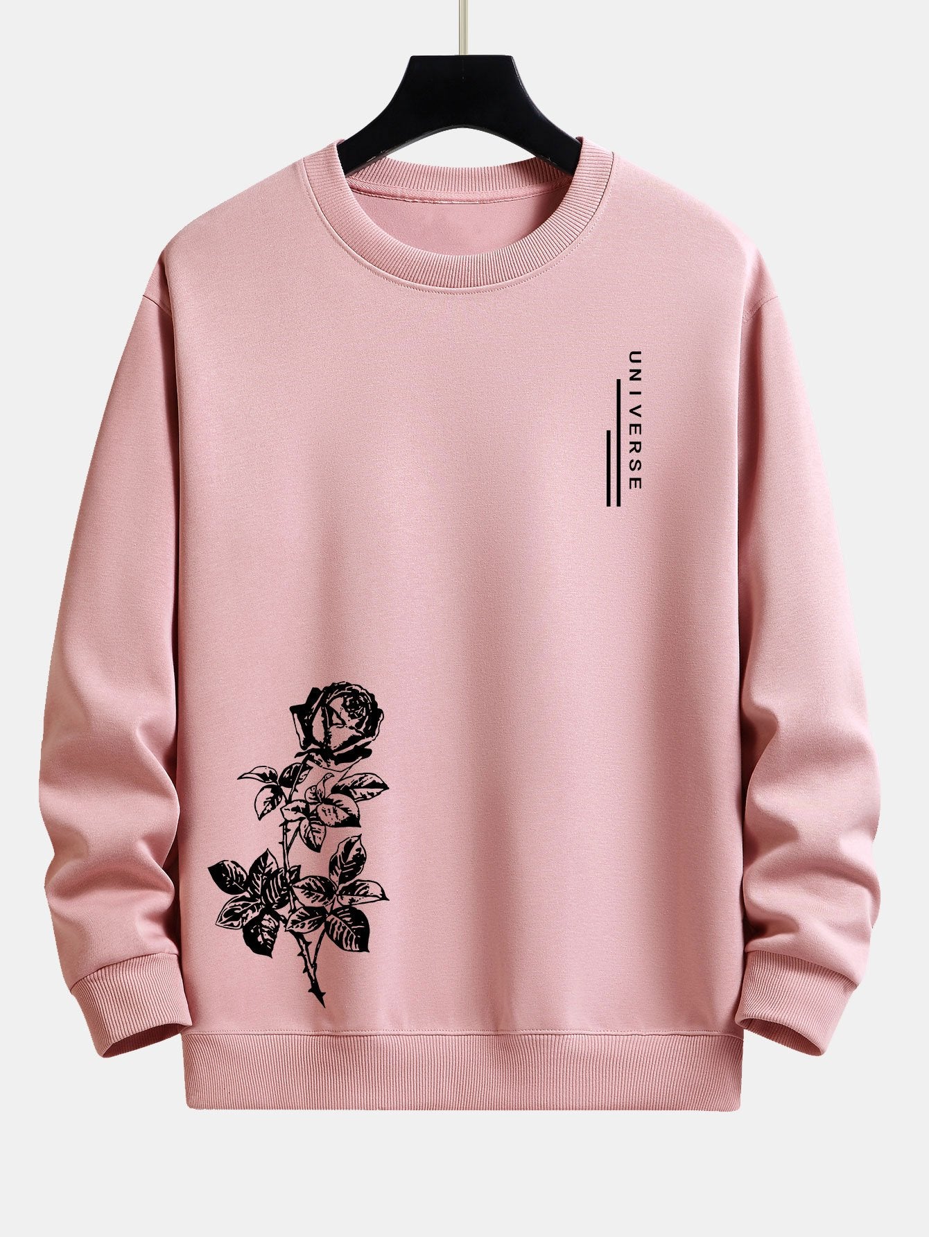 Rosenmuster Relaxed Fit Sweatshirt - Image 6
