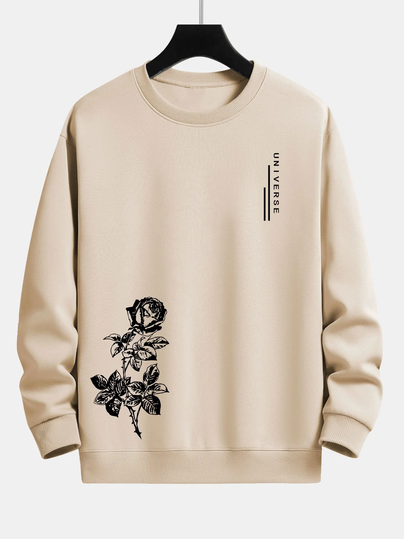 Rosenmuster Relaxed Fit Sweatshirt - Image 7