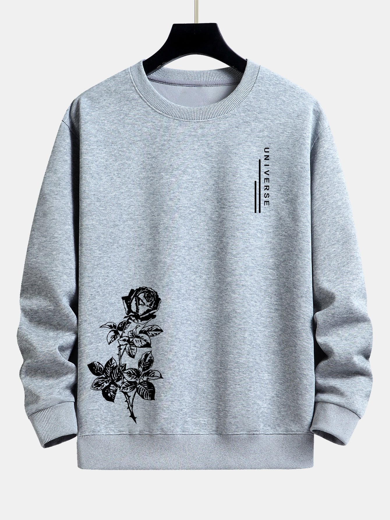 Rosenmuster Relaxed Fit Sweatshirt - Image 8
