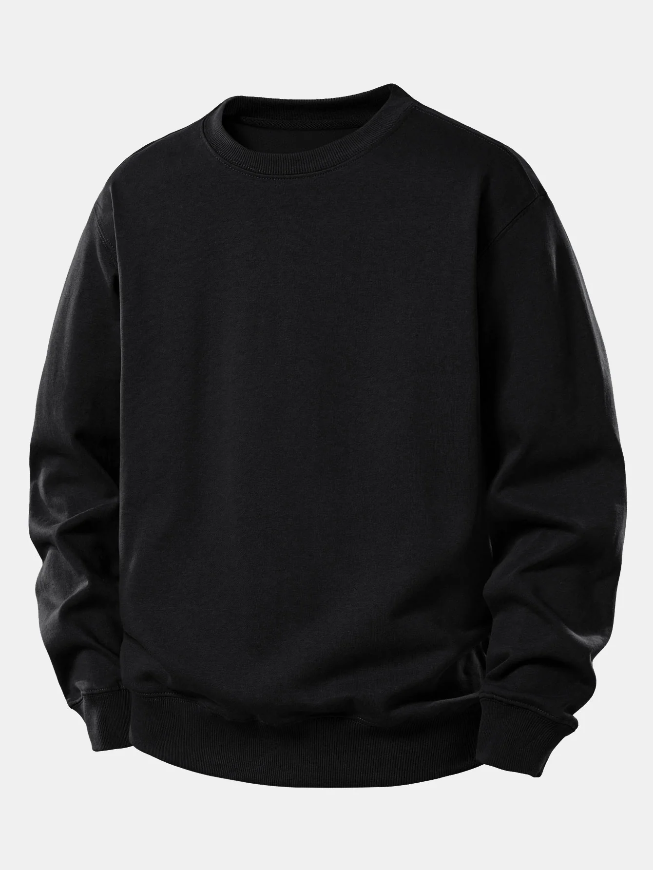Sakura Katana Rückendruck Locker Geschnittenes Sweatshirt - Image 2