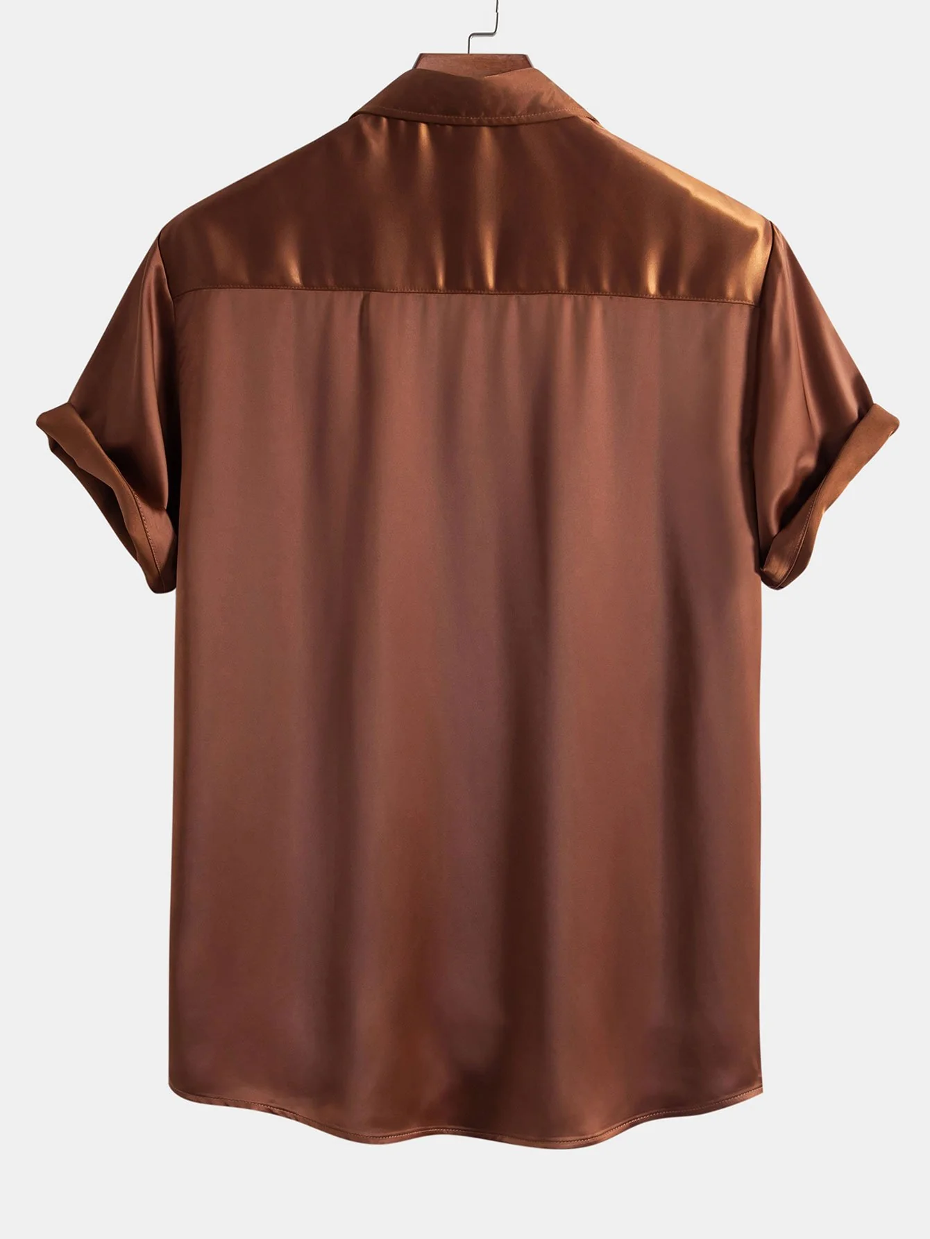 Satin Hemd mit Knöpfen - Image 4