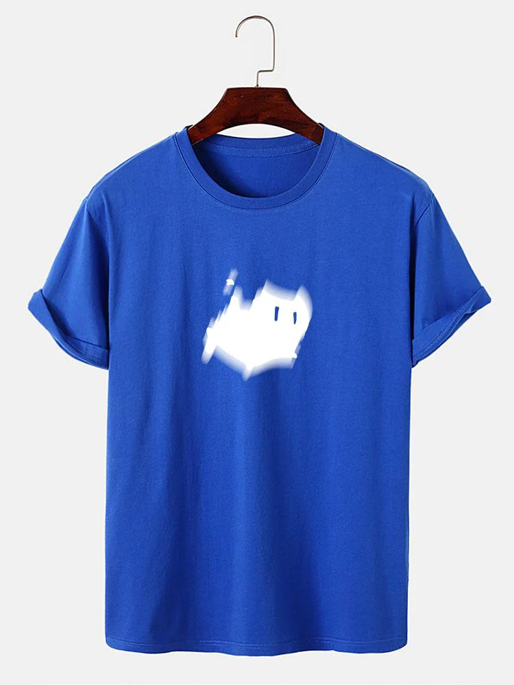 Ängstliche Katze Druck T-Shirt - Image 10