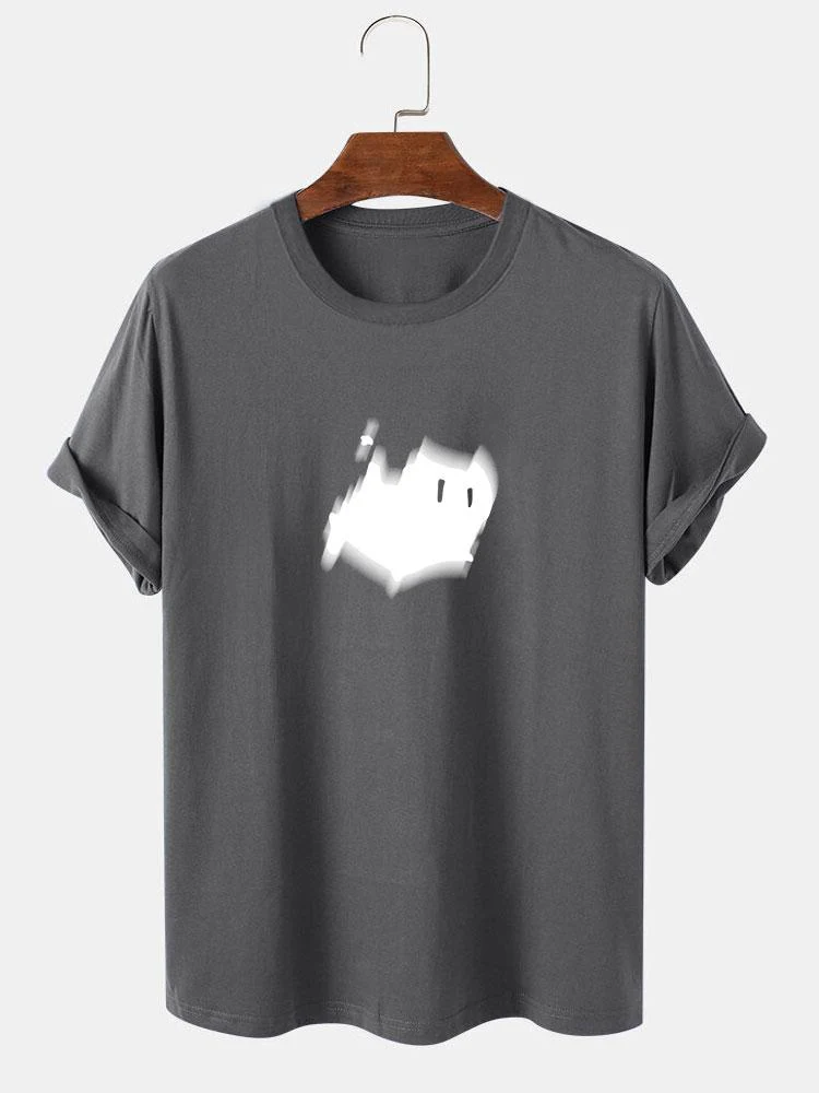 Ängstliche Katze Druck T-Shirt - Image 5