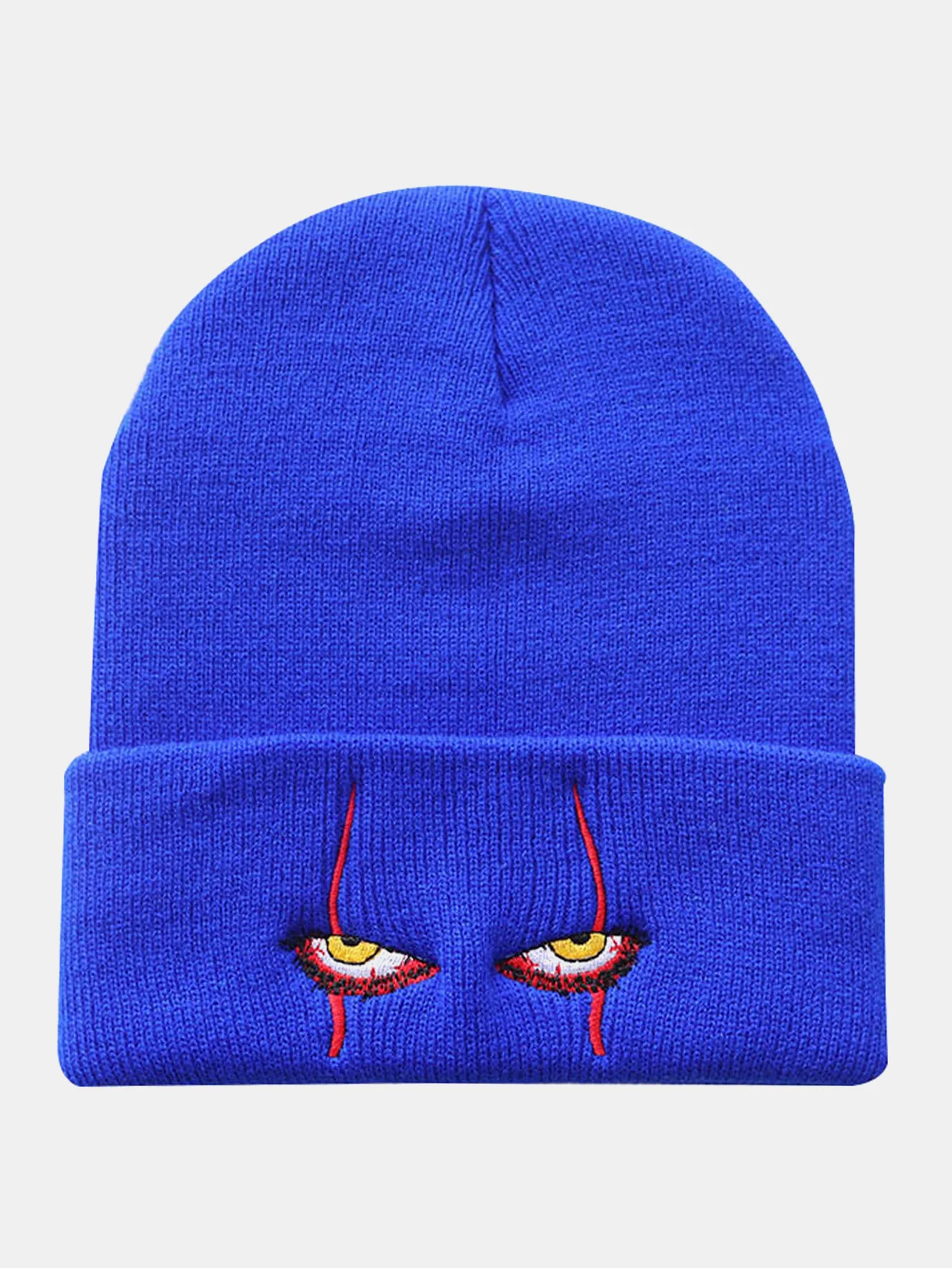 Gruselige Clown-Augenball Strickmütze Halloween Kostüm Party Geschenk - Image 2