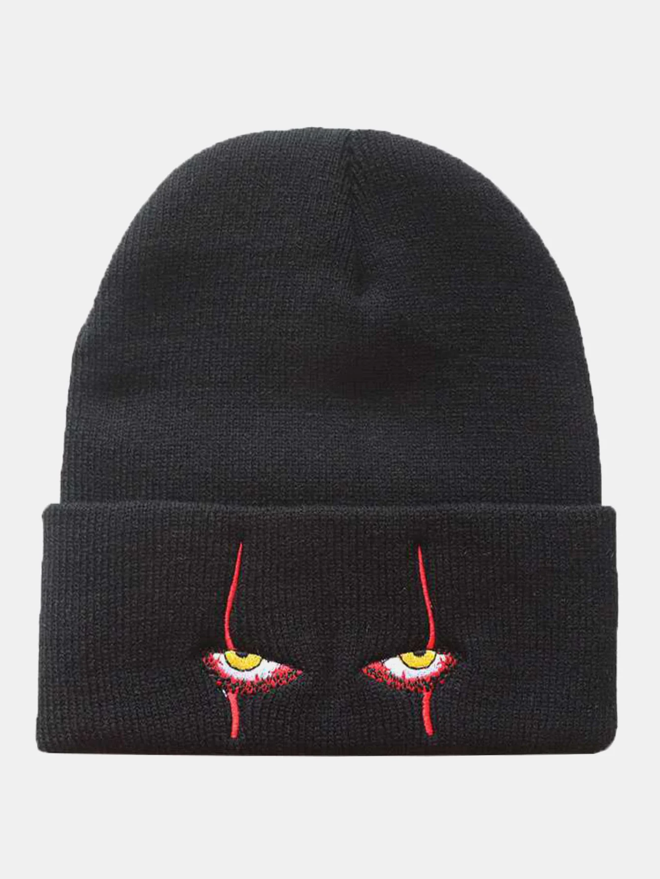 Gruselige Clown-Augenball Strickmütze Halloween Kostüm Party Geschenk - Image 5