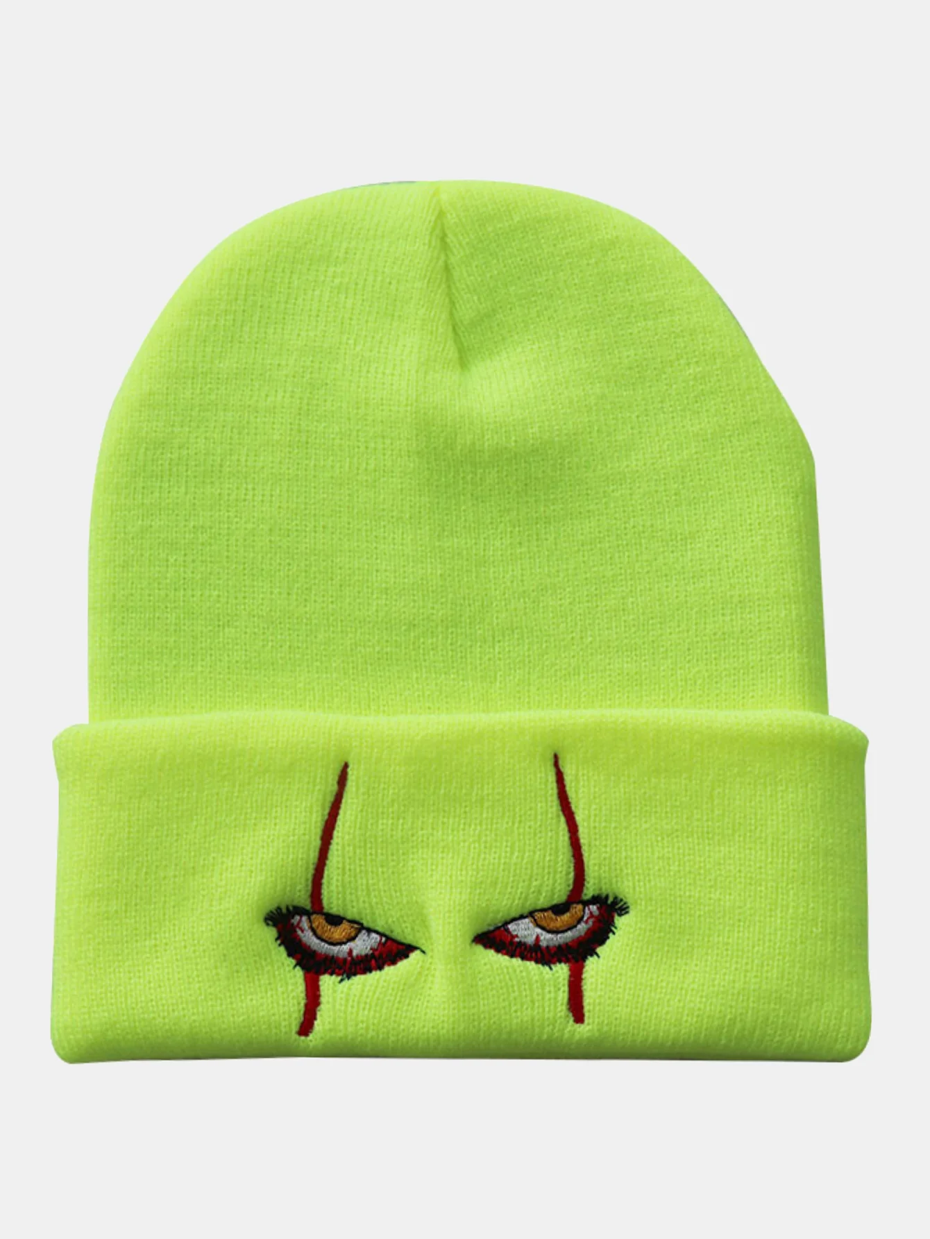 Gruselige Clown-Augenball Strickmütze Halloween Kostüm Party Geschenk - Image 9
