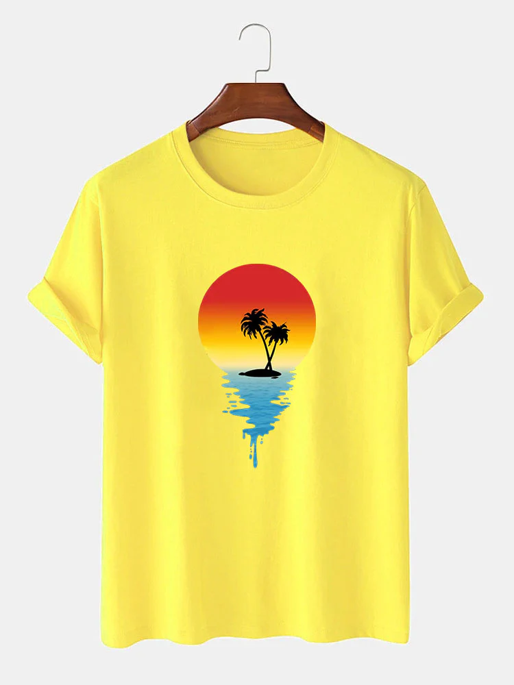 See-Palme T-Shirt mit Druck - Image 5