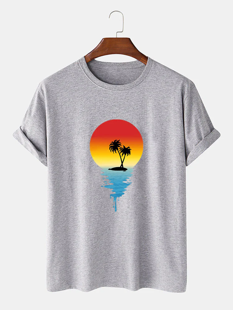 See-Palme T-Shirt mit Druck - Image 6