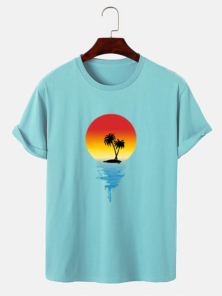 See-Palme T-Shirt mit Druck - Image 7
