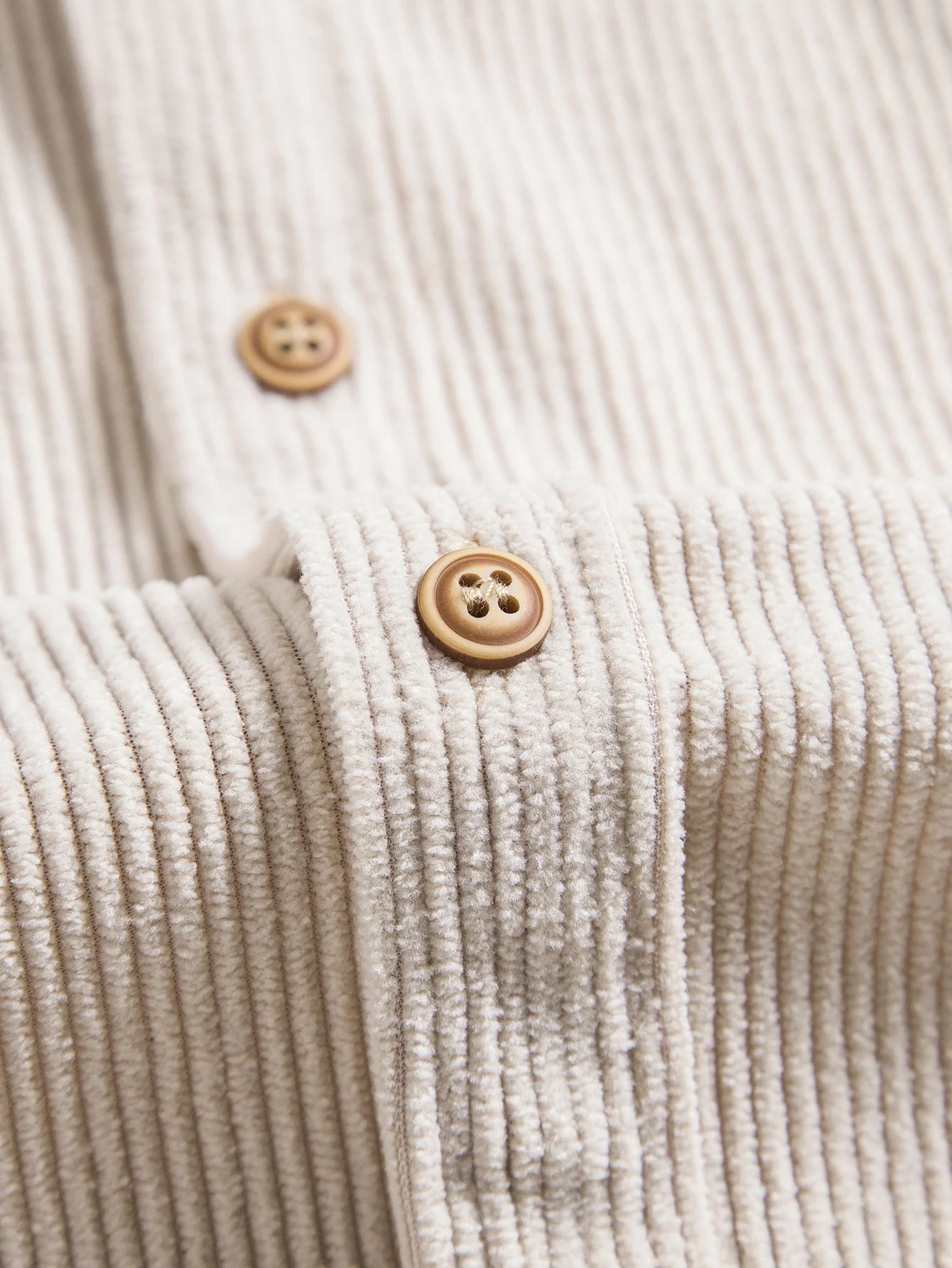 Corduroy Knopf-Down Kurzarmhemd - Image 9