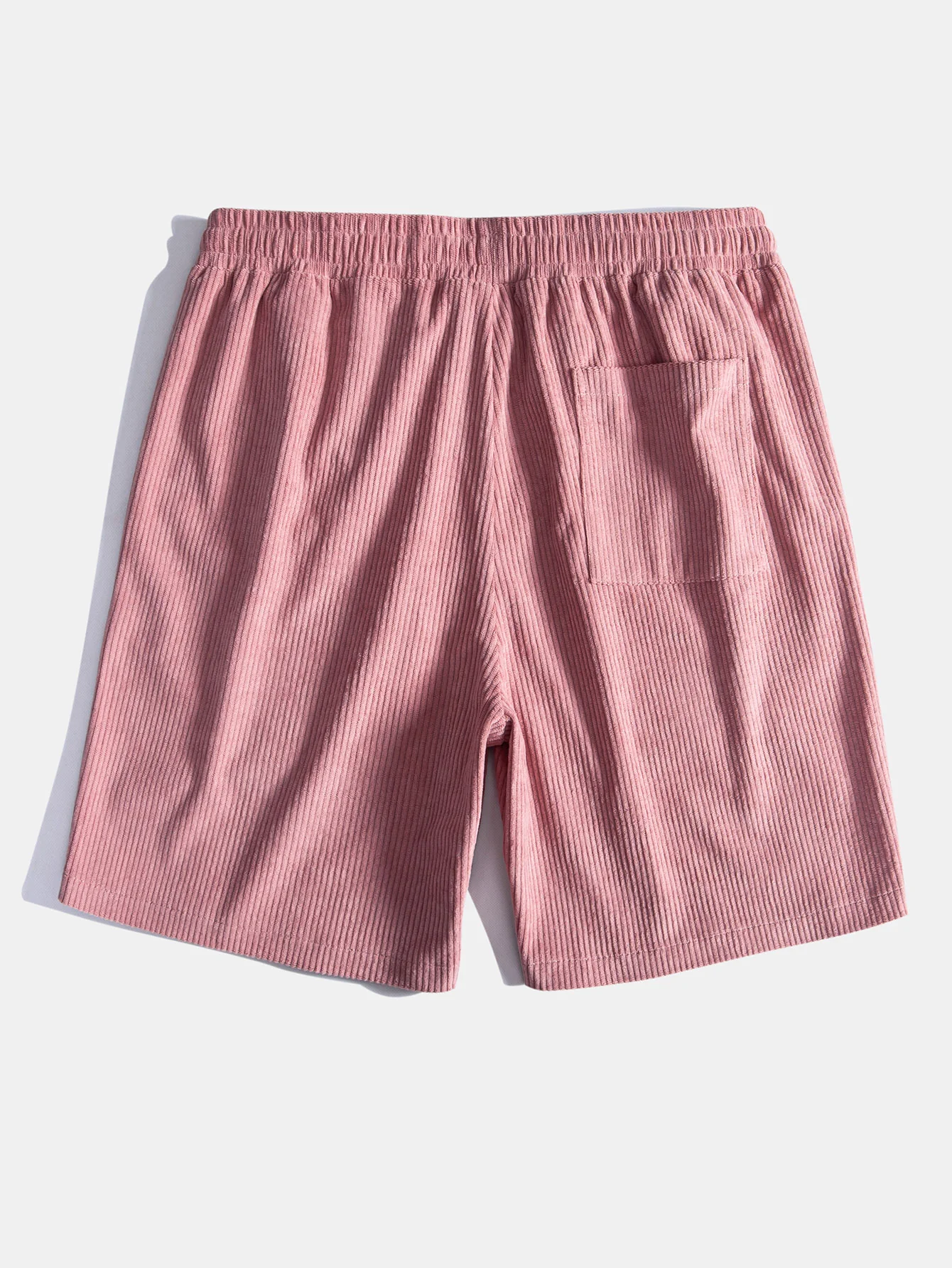 Kurzarm-Corduroy-Cuban-Shirt & Shorts - Image 11