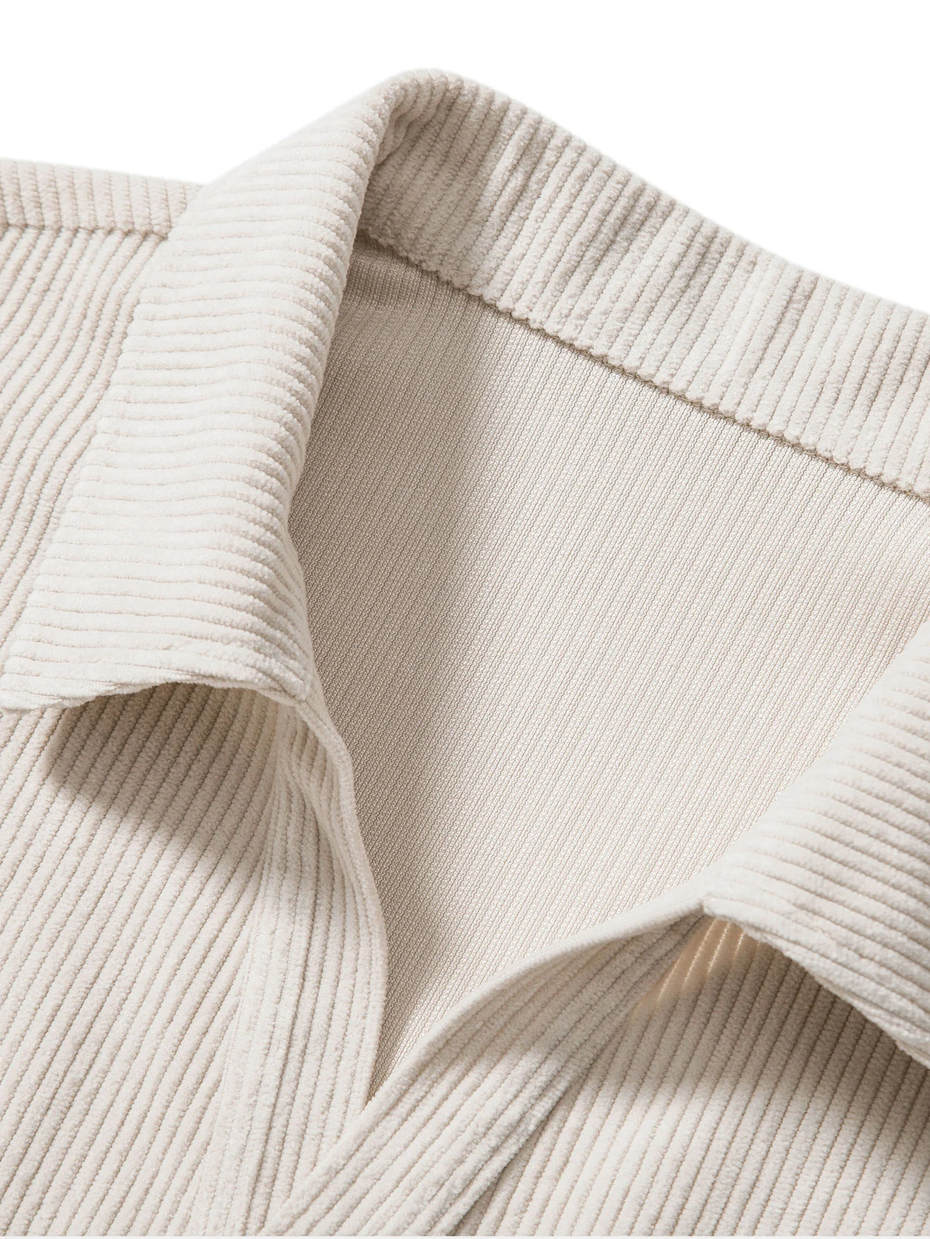 Kurzarm-Cord-Polohemd - Image 6
