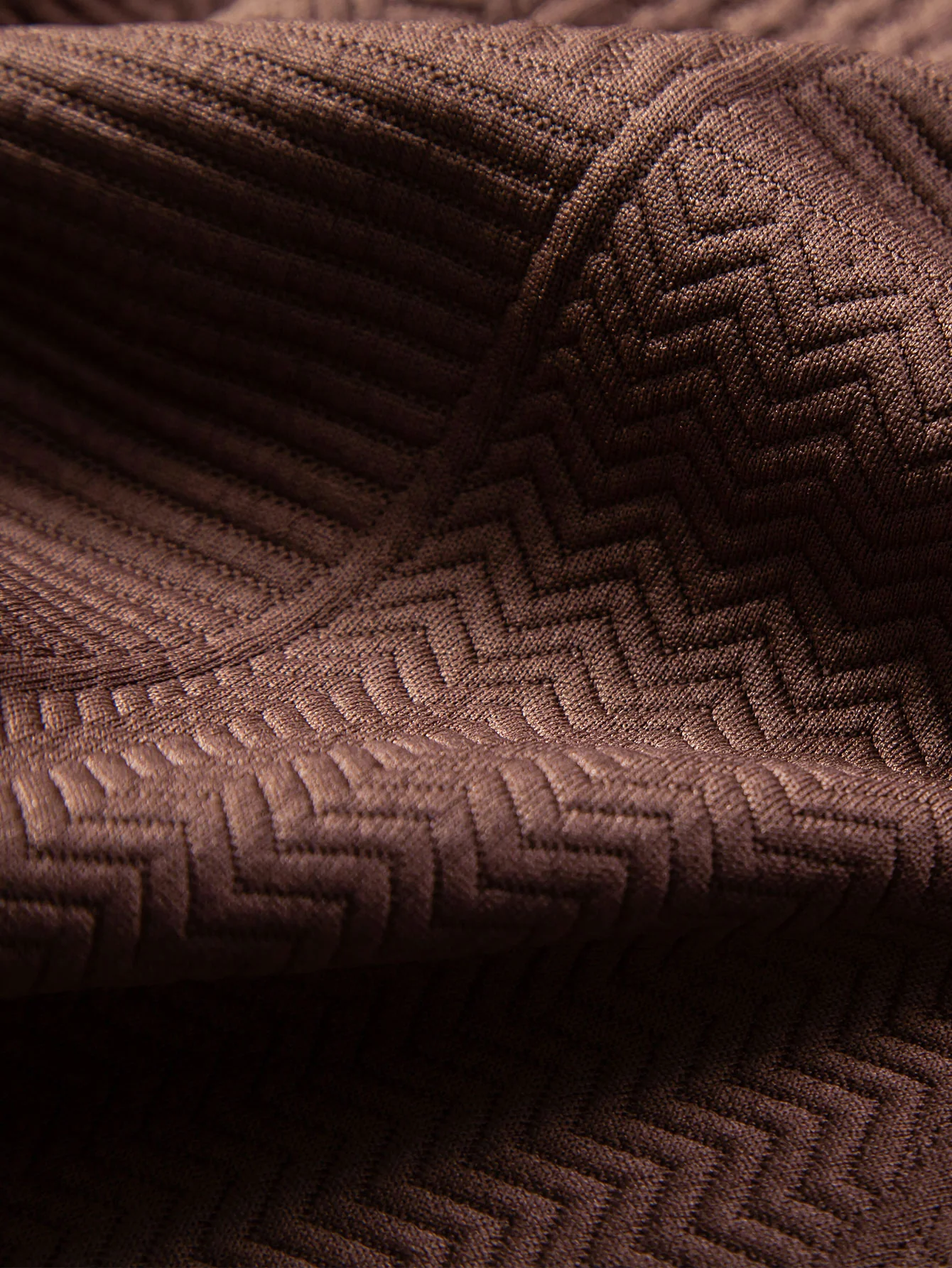 Kurzarm Geometrie Texturiertes Cuban Shirt - Image 7