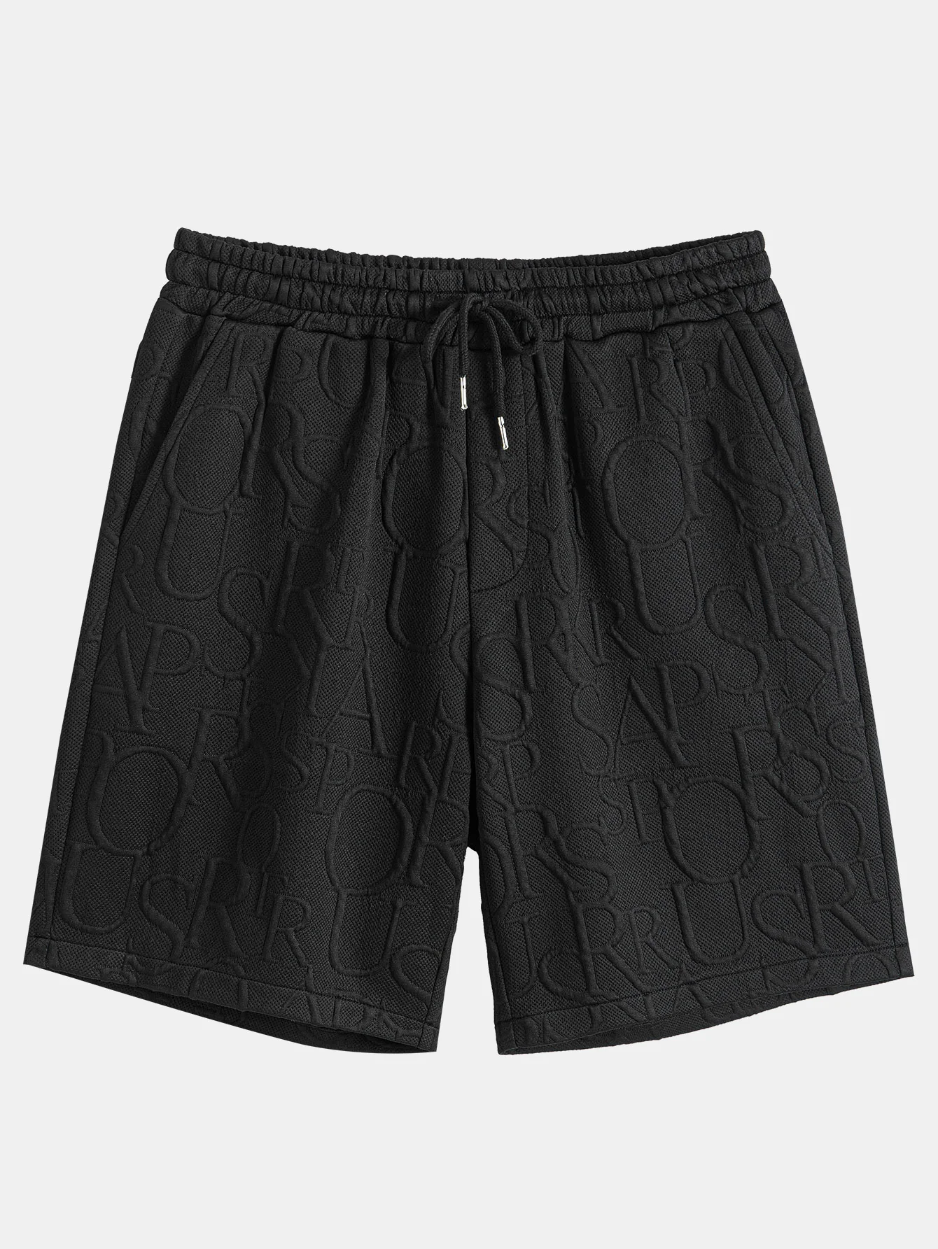 Kurzarm Buchstaben Jacquard T-Shirt & Shorts - Image 10