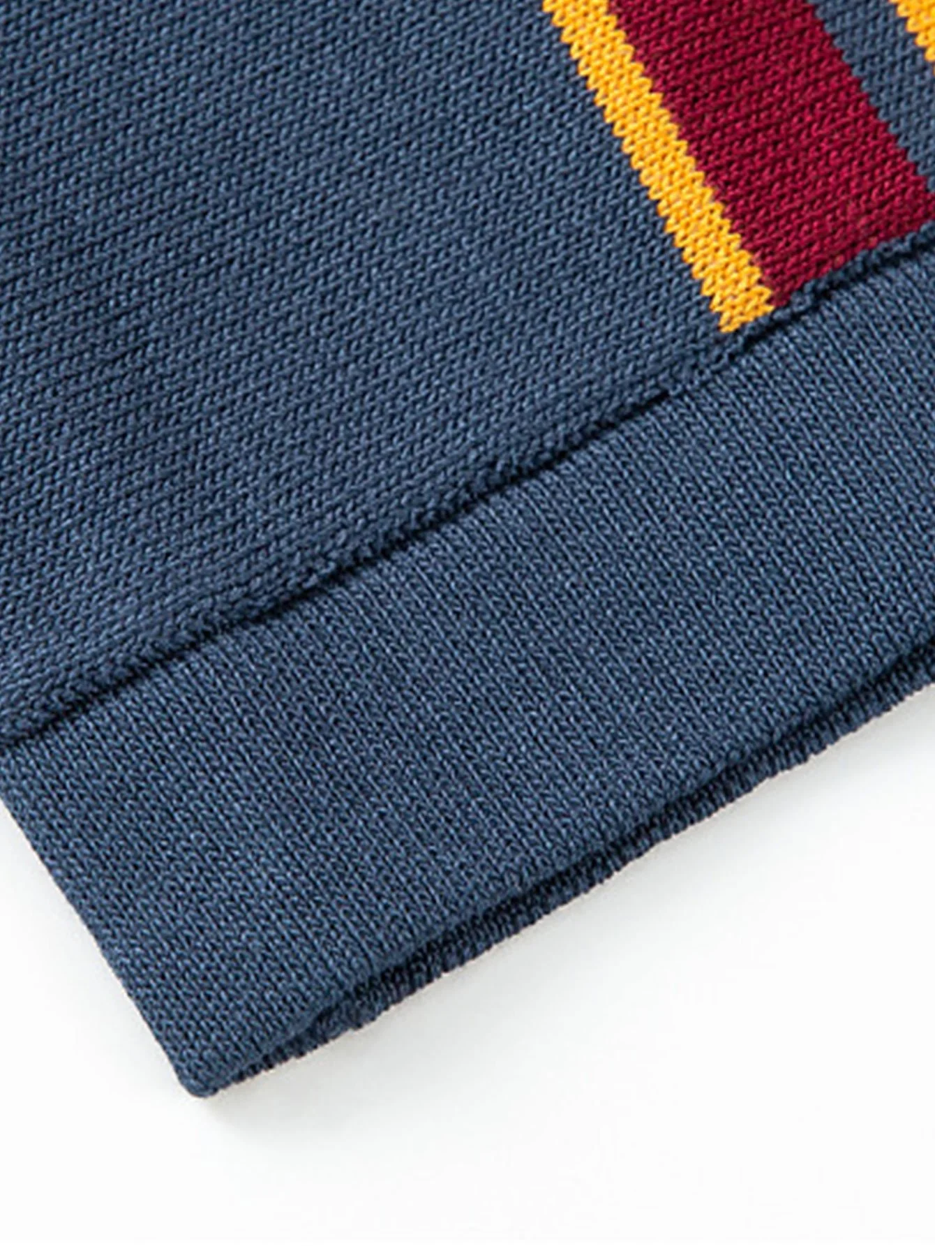 Kurzarm Mehrfarbiger Knopf-Oben Pullover Polo - Image 8