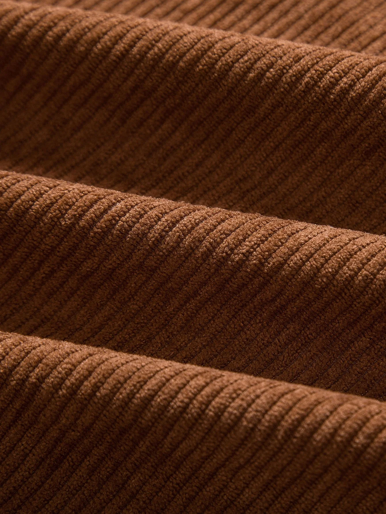 Kurzarmhemd mit aufgesetzten Taschen aus Cord - Image 8