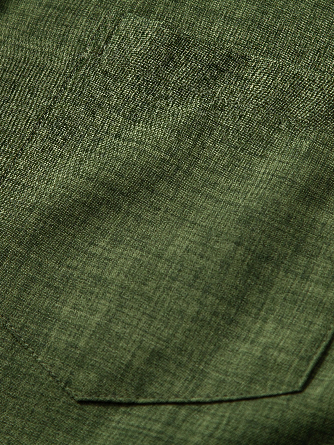 Kurzarm Stehkragenhemd & Leinen Shorts mit Kordelzug - Image 20