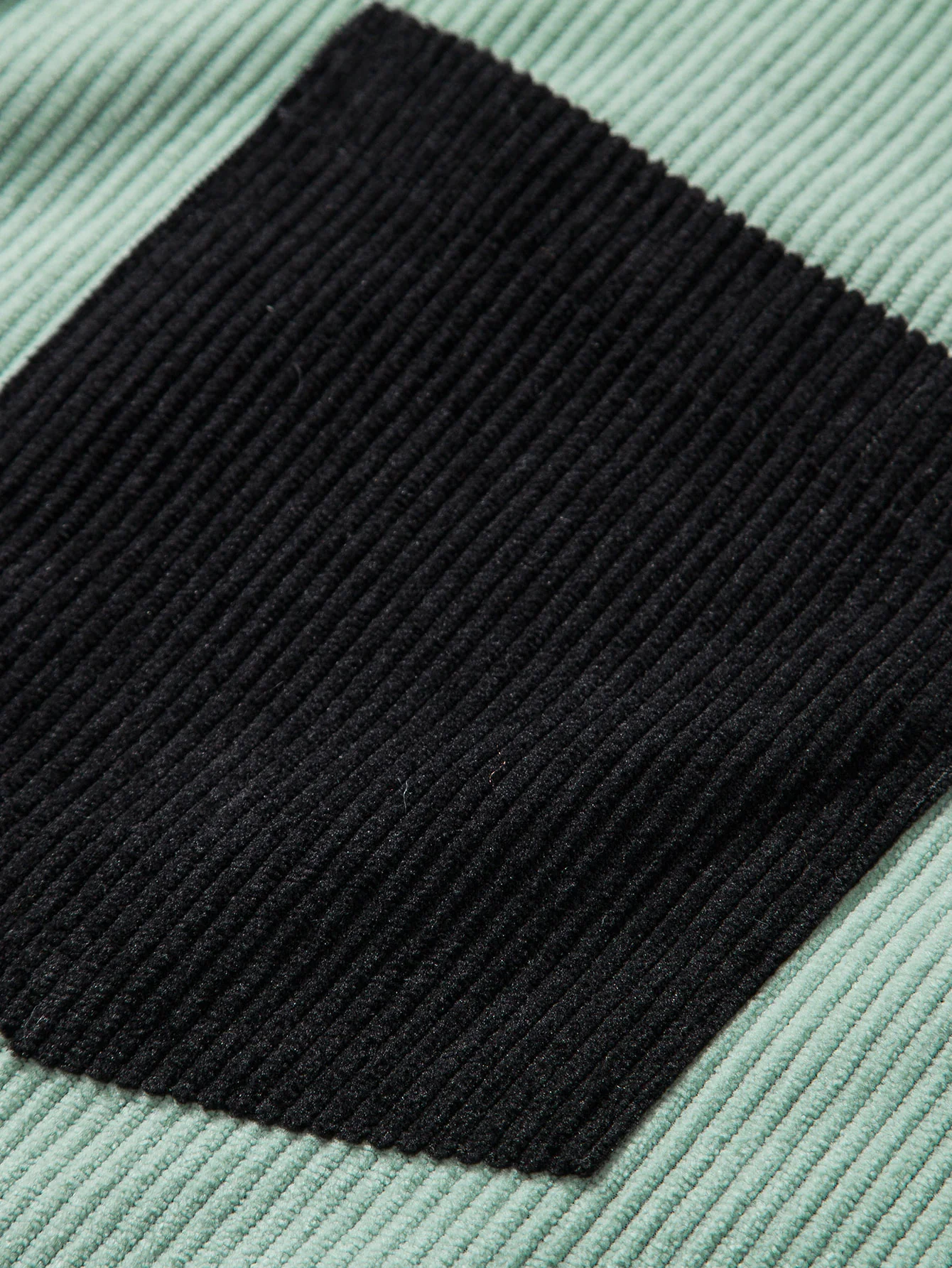Kurzarm-Zweifarbige Cordhemd & Cordshorts - Image 8