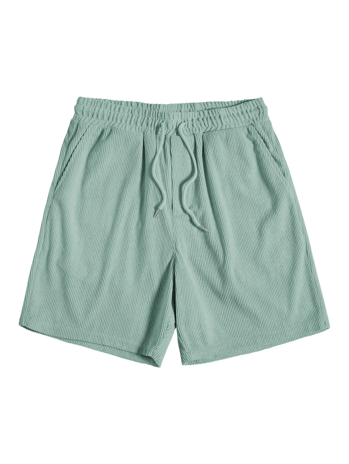 Kurzärmliges Cordhemd mit Knöpfen & Shorts - Image 15