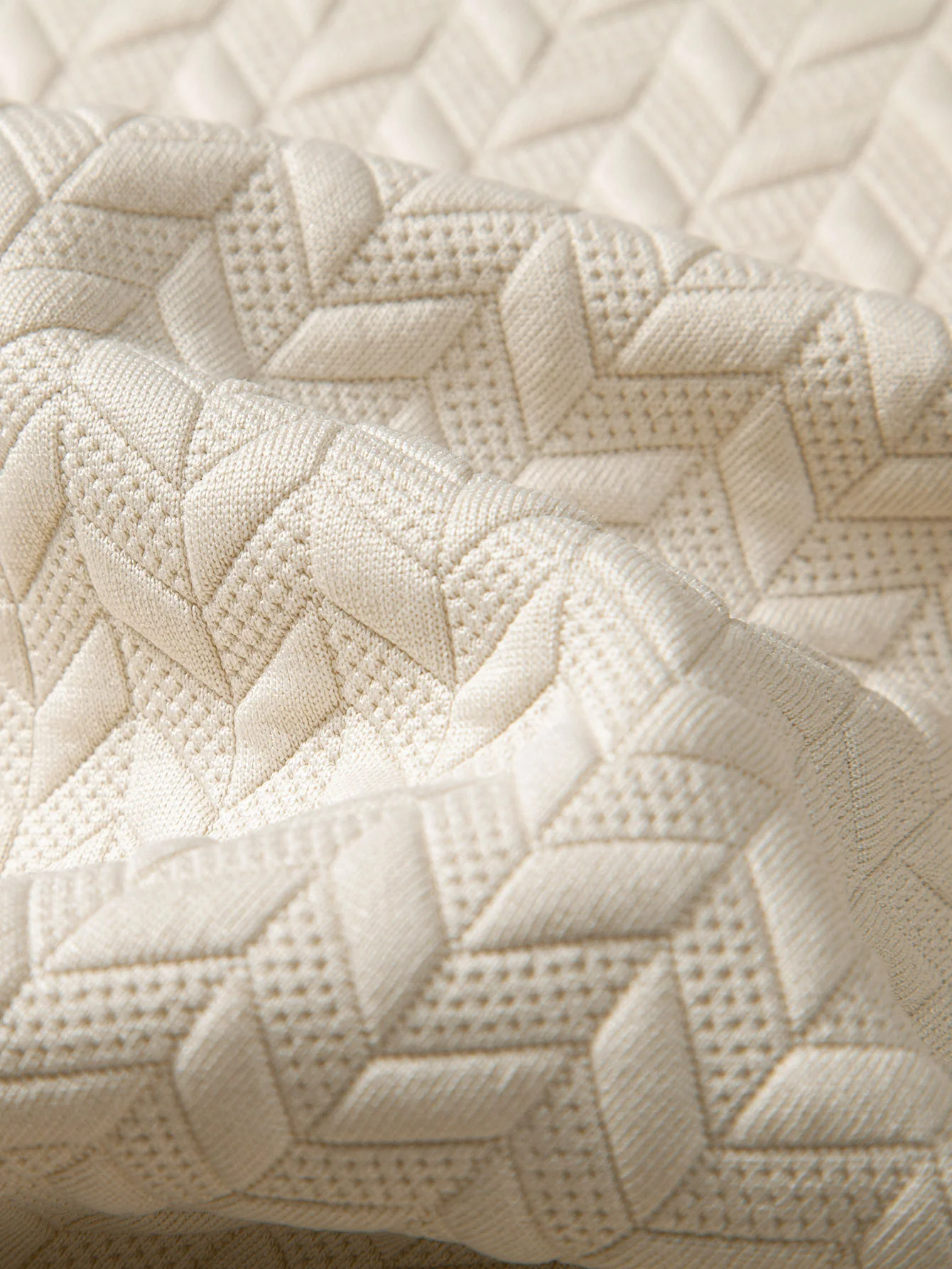 Kurzarm-Jacquard-Textur-Polo - Image 9