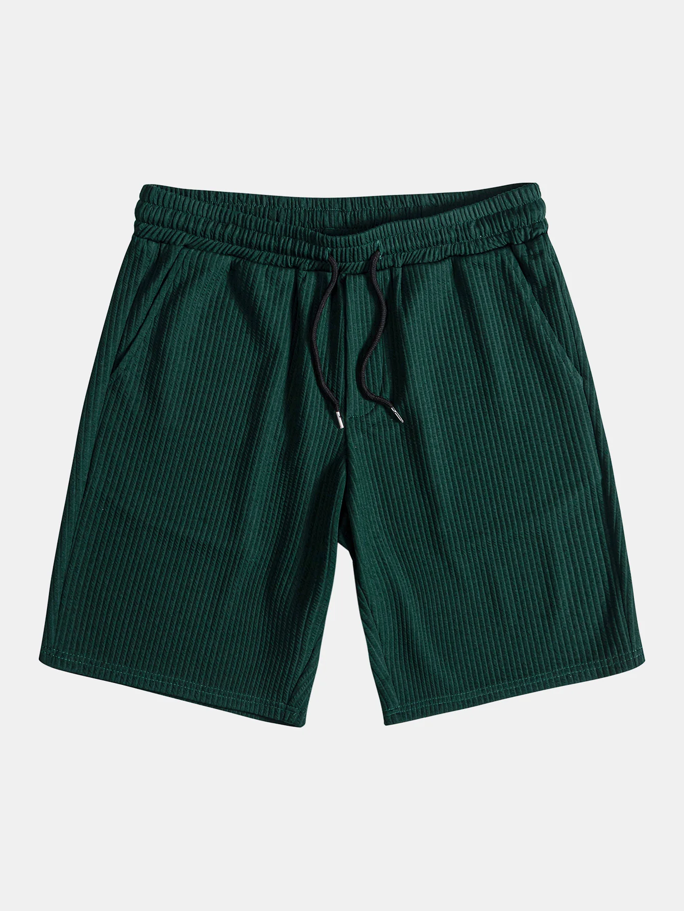 Relaxed Fit Ripp-T-Shirt & Ripp-Shorts mit Kordelzug - Image 10