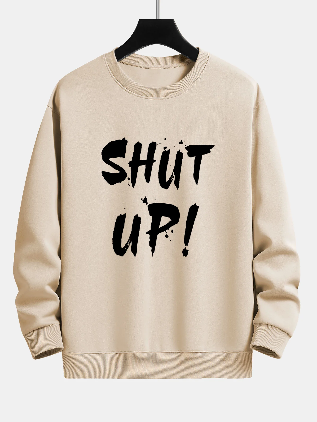 Shut Up Print Relax Fit Sweatshirt - Image 10